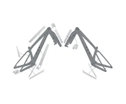 Runkosuoja Syncros Frame Protection Kit Scale 23 Carbon kirkas kiilt&auml;v&auml;